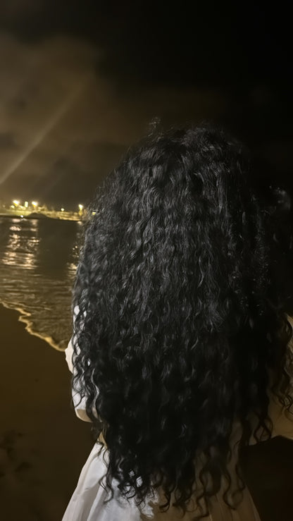 Cambodian Deep Wavy Clip Ins